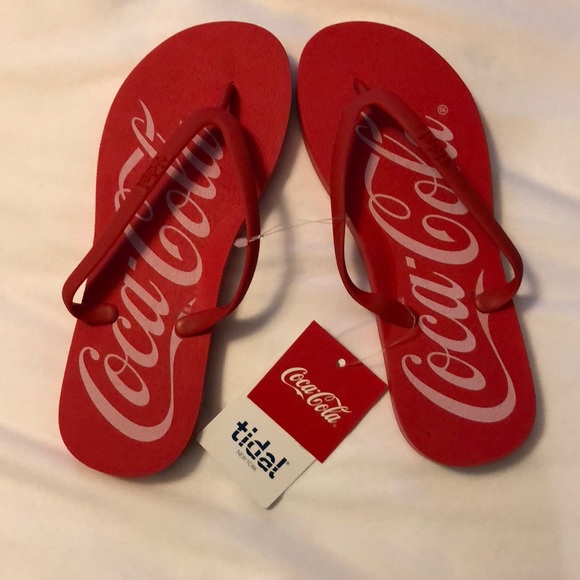 coca cola flip flops